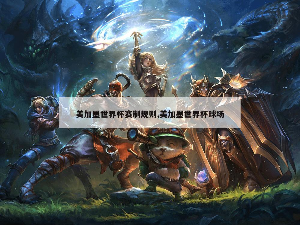 美加墨世界杯赛制规则,美加墨世界杯球场