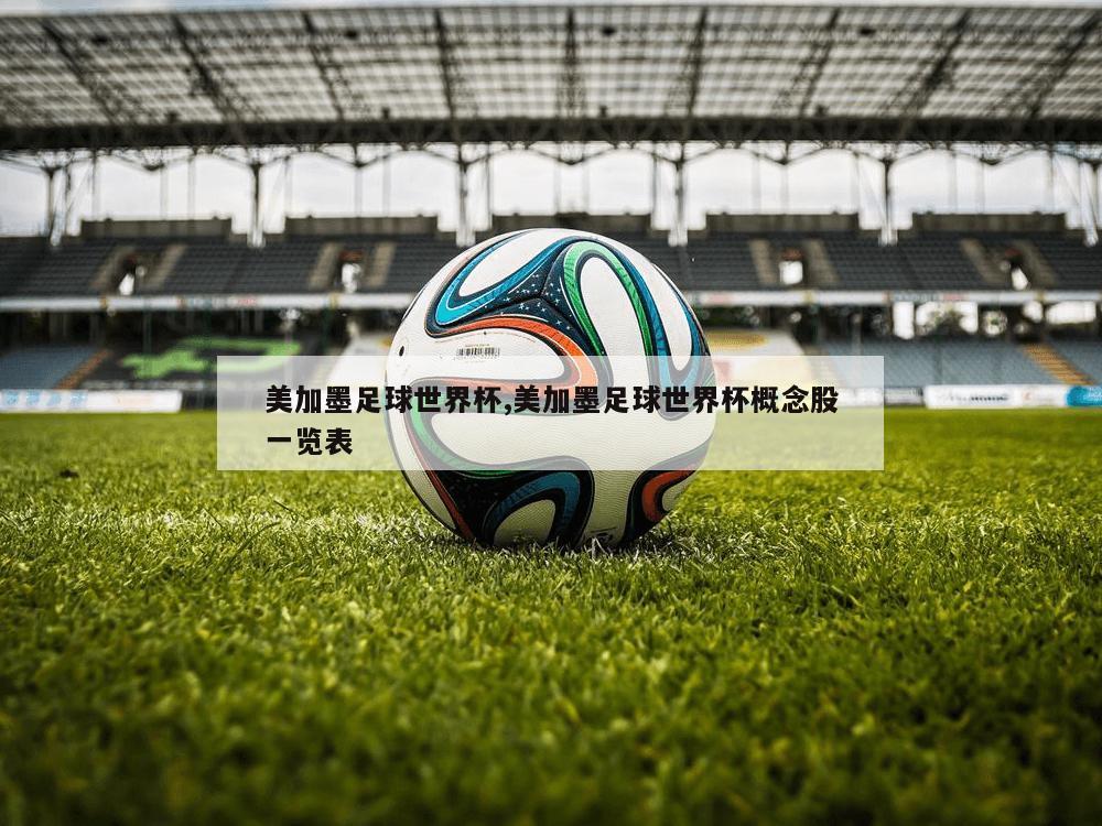 美加墨足球世界杯,美加墨足球世界杯概念股一览表
