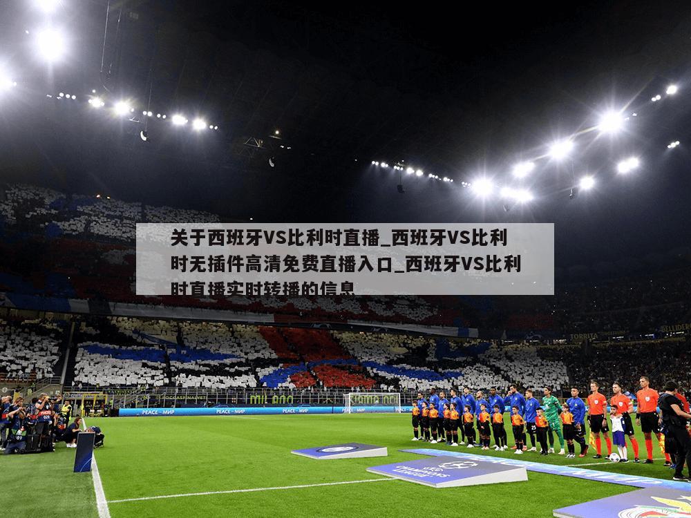 关于西班牙VS比利时直播_西班牙VS比利时无插件高清免费直播入口_西班牙VS比利时直播实时转播的信息